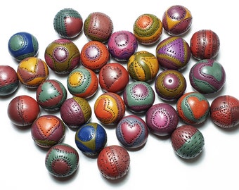 Polymer Clay Hollow Beads Tutorial: Multi-Colored Designs (PDF eBook)