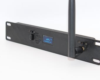 10in Mini Rack Meshtastic Heltec V3