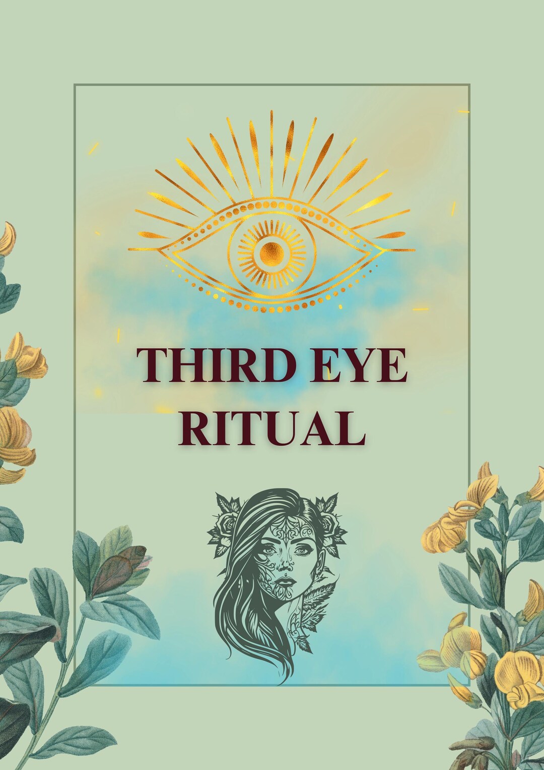 Third Eye Ritual PDF – Printable Intuition Activation Spell for Inner ...