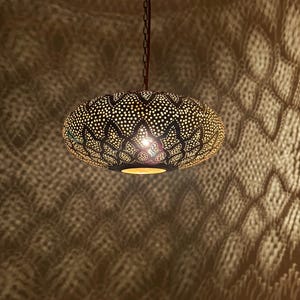 Moroccan hanging chandelier, Pendant light, brass pendant light, Moroccan Brass Pendant Lamps