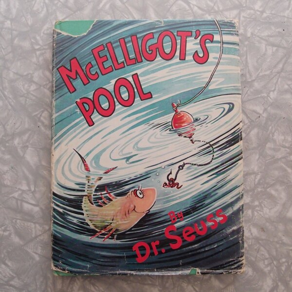 1947 Dr. Seuss book McElligot's Pool 1st edition hardcover with dust jacket