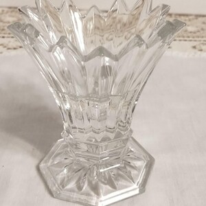 bougeoir vintage Mikasa Florita en cristal