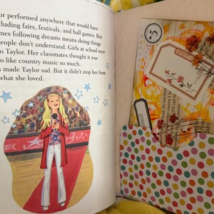 Taylor Swift handmade junk journal image 7