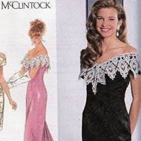 Jessica McClintock Vintage Lace Dress