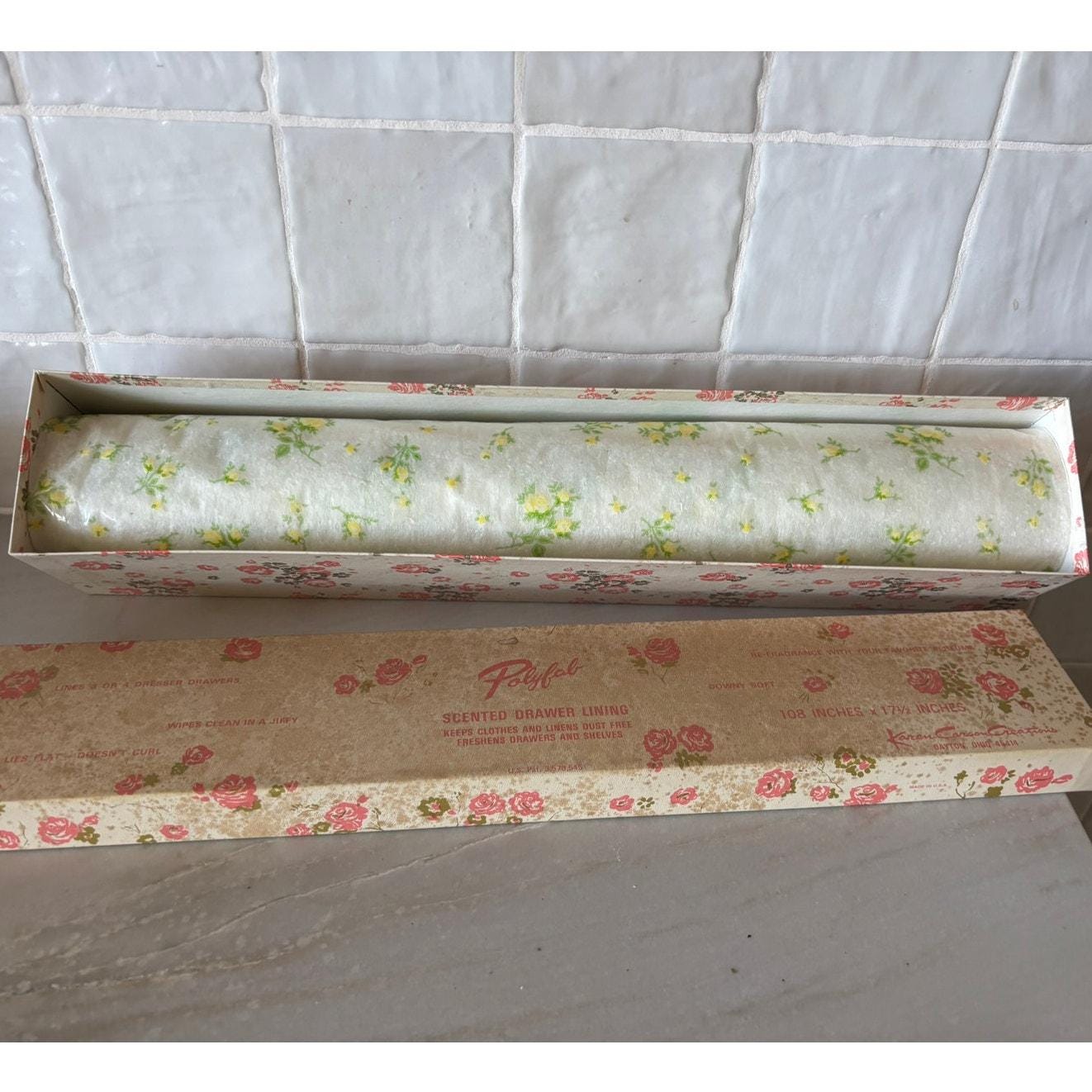 Scented Drawer Liners Paper - Etsy