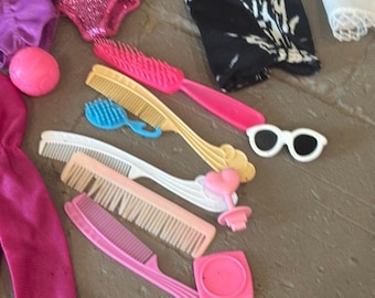Vintage Barbie & Ken Lot Ken Doll, Clothes, Shoes, Accessories Pet Playset