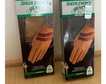 Lot of 2 Vintage L'eggs Sheer Energy Driving Gloves – New Old Stock