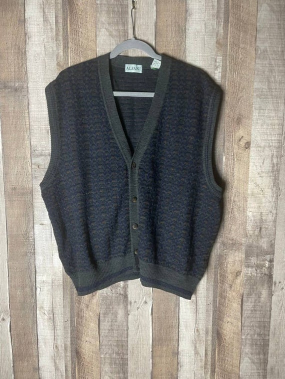 Vintage Alfani Sweater Vest