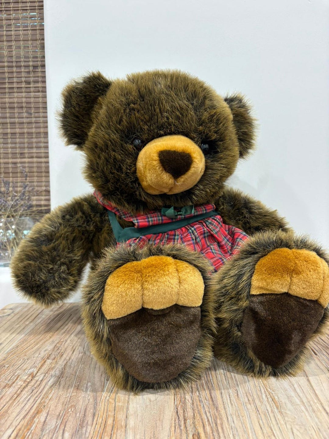 JC Penney Collection Rare Vintage 1998 Teddy Bear Plush Christmas