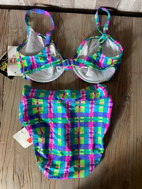 California Waves Y2K 90s 80s Bikini NWT - image 2