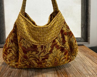 Vintage Jennifer Taylor Tapestry Shoulder Bag