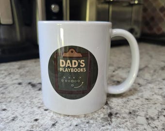 Weisse Tasse mit Logo