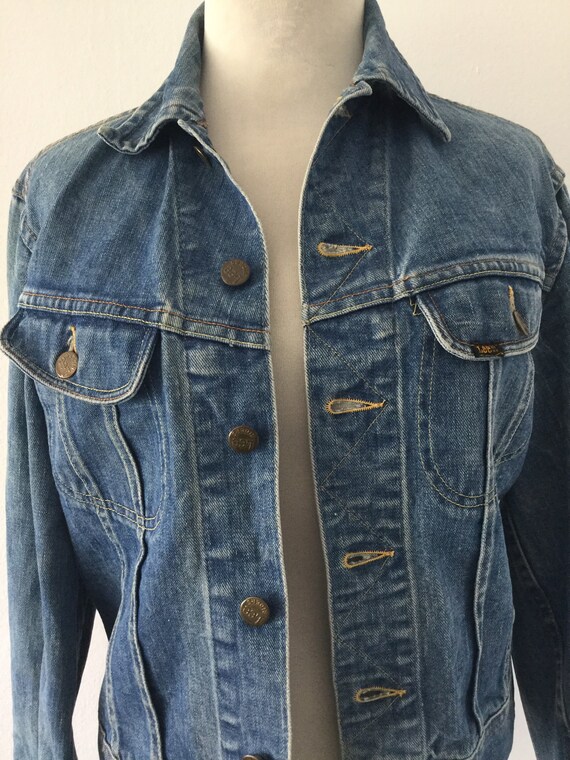 Cool Vintage Lee Sanforized Unisex Denim Jacket