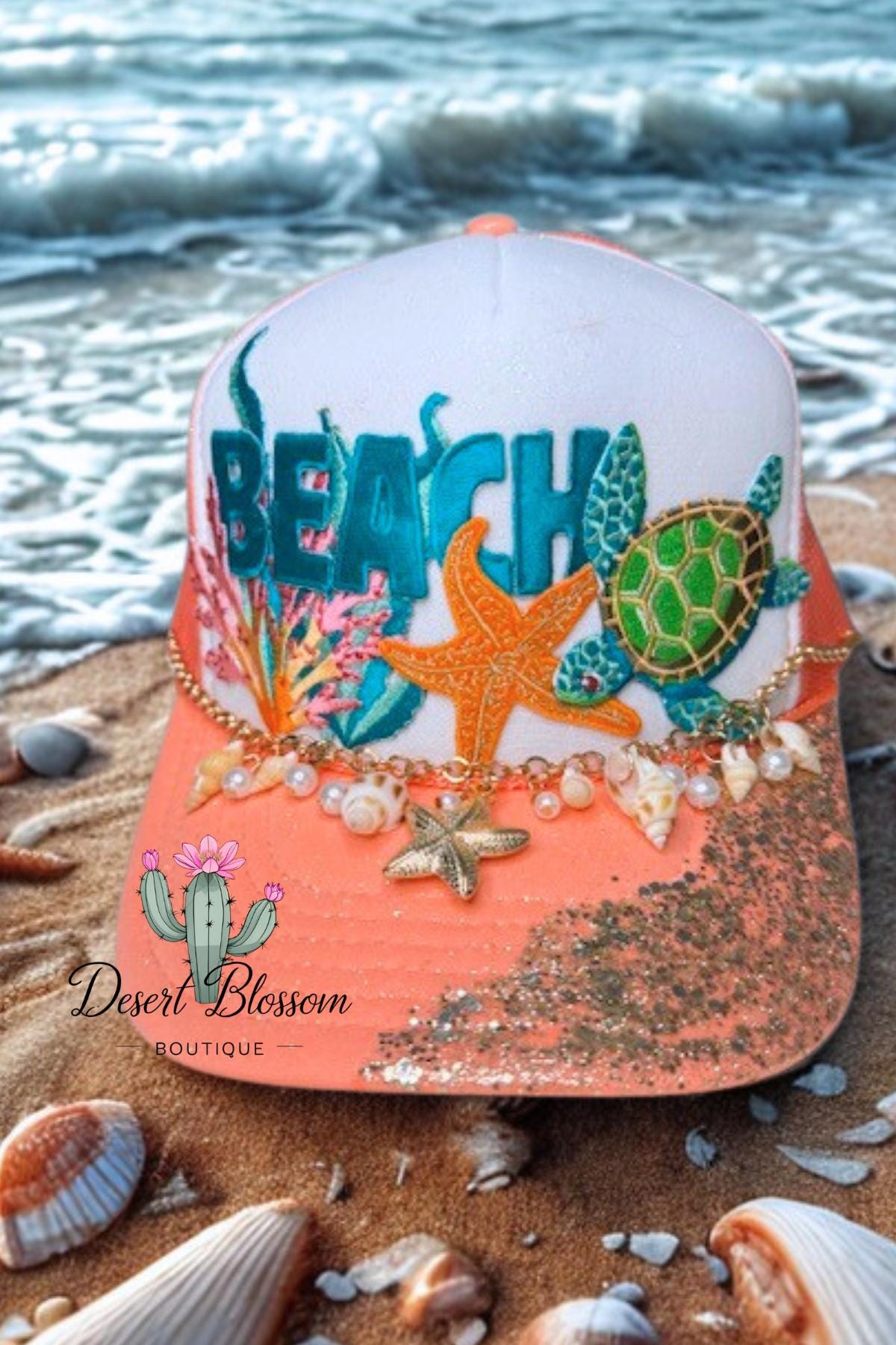 帽子 always coral pattern trucker cap 帽子 always coral pattern trucker cap Runner Trucker Hat | Title Nine