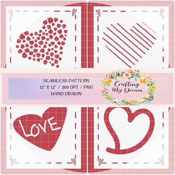 Valentine Heart Quilt Blocks | Quilt Pattern | Applique Design