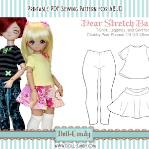 DCP32 - 1/4 Chubby Pear Stretch Basics pattern Digital Download