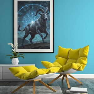 Sternzeichen astrologische Zeichen Konstellation Steinbock druckbare Bilder