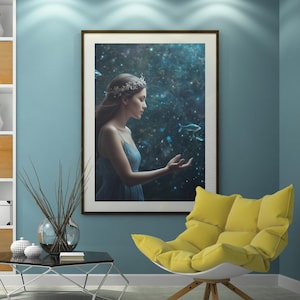 Sternzeichen astrologisches Zeichen Konstellation Fische druckbare Bilder