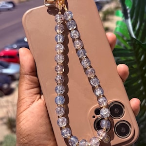 Handmade Beaded Phone Charm|Phone Charm Wristlet|Phone Wrist Strap|KeyChain Wrist Strap|Phone Wristlet Bracelet|Handsfree Phone Holder