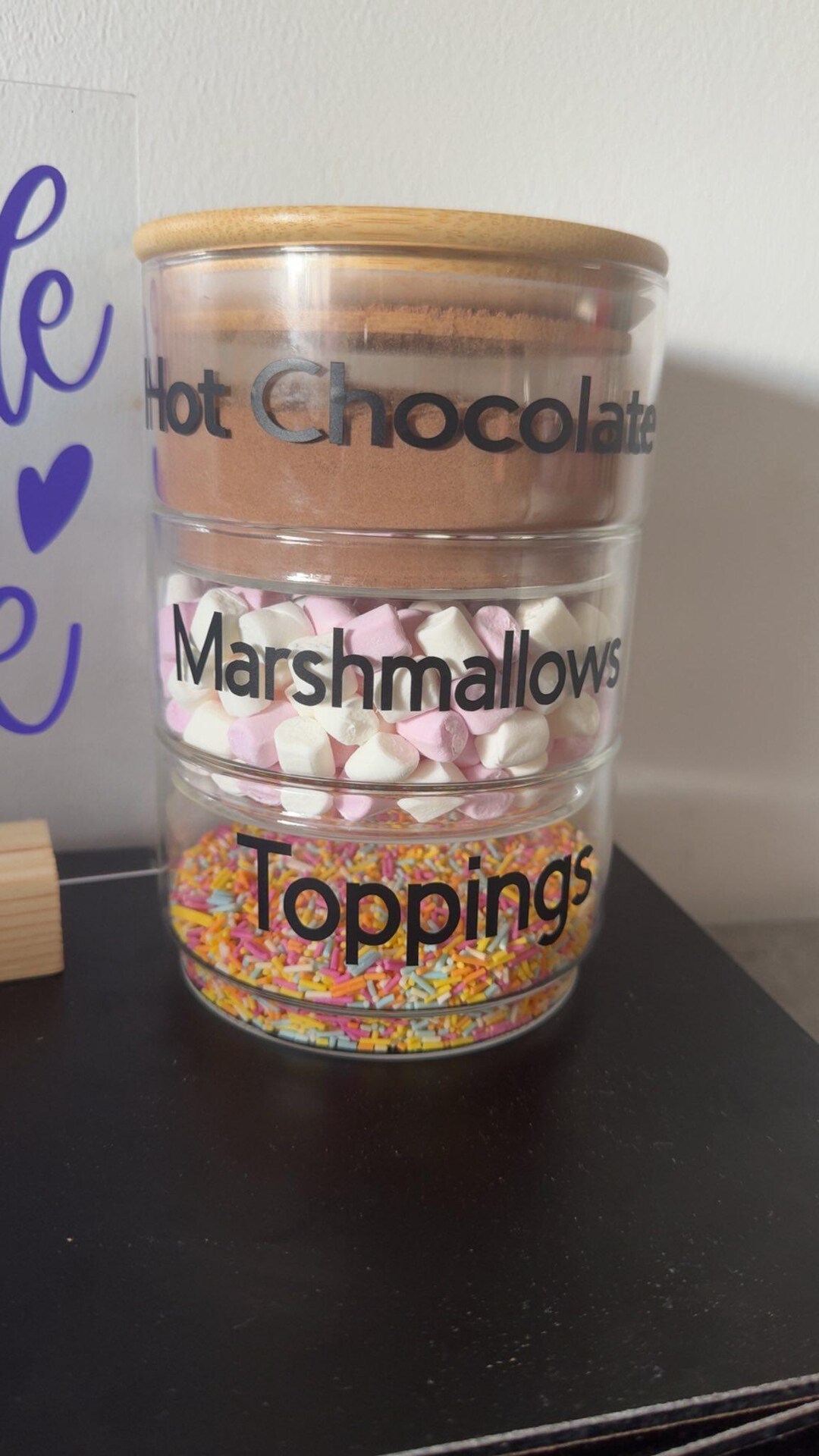 Stackable Sprinkle Jar Personalized Stacking Jars - Etsy