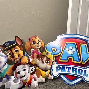 Custom Character Cutout Party Decor –  Photo Props