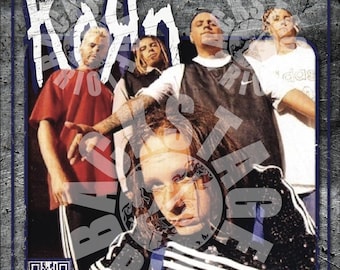 Korn Trading Card | Nu Metal Band Fan Art | Collectible Music Memorabilia