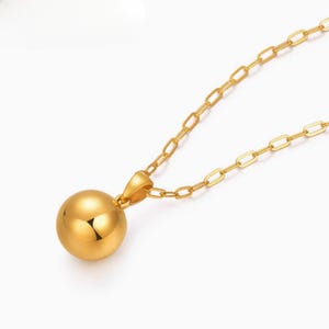 Pingente estilo minimalista 216 em ouro 999 genuíno 24k com contas de sorte em ouro duro 5D
