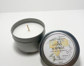 Citrus Surprise - 4oz Candle Tin