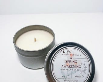 Spring Awakening - 4oz Candle Tin