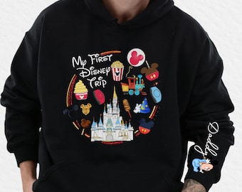 Personalized Disney Trip 2026 Sweatshirt, Matching Family Disney Sweatshirt, Personalized Disney Family Vacation Sweatshirt, Disney Trip