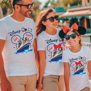 Benutzerdefinierte Disney Cruise Familienurlaub 2025 Shirt, Disney Cruise Gruppenshirt, Disney Shirt, Disney Piraten Shirt, Familie Passende Cruise Shirts