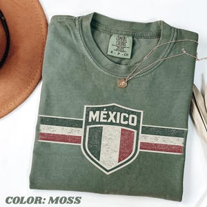 Custom Country Soccer Shirt, USA Soccer World Vintage Comfort Colors Shirt, United States Football Tee, Soccer Fan Gift, US Soccer Gift image 6