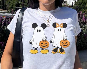 Disney Halloween Baby tee, Mickey Minnie Friends coquette, Womens disneyworld spooky tshirt y2k, pluto daisy donald shirt, cute disney top