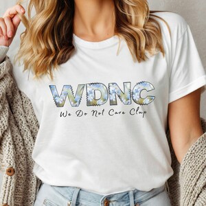 DNC We Do Not Care Club Shirt: Menopause Humor, Vintage Washed Unisex Tee