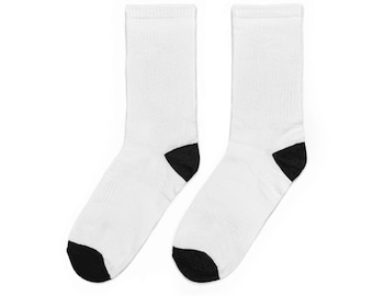 Calcetines con texto vertical "Blessed" / Calcetines