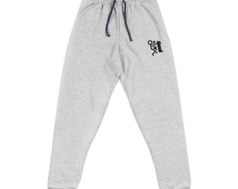 F-it Stylish Unisex Joggers | Comfortable Embroidered Sweatpants for Relaxation, Athleisure, Gifts, Casual Wear, Everyday Comfort
