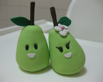 The Perfect Pair (Pear) Cake Topper