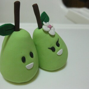 The Perfect Pair Pear Cake Topper image 3