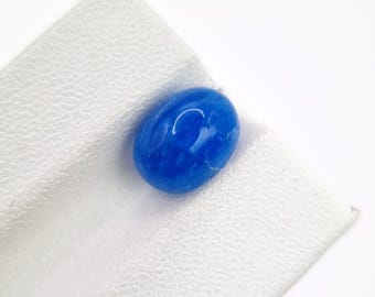 Hauyne 1.68 ct Oval Cabochon - Blau, Opak, Unbehandelter Edelstein