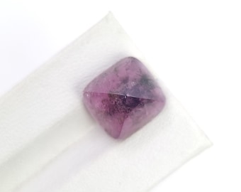 Natürlicher Saphir 10,35 Ct | Lila-Rosa Kissen Zuckerhut | Afghanischer Edelstein