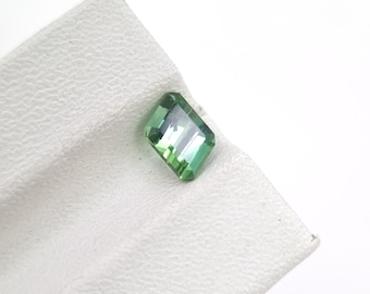 Natürlicher grüner Turmalin 0,86 Ct Fancy Cut Loser Edelstein, Augen reiner afghanischer Turmalin