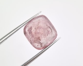 12 Ct Natürlicher Pink Saphir Zuckerhut Cabochon aus Afghanistan