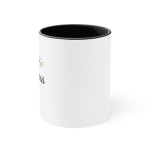 Black Accent Mug – Floss Like a Boss image 2