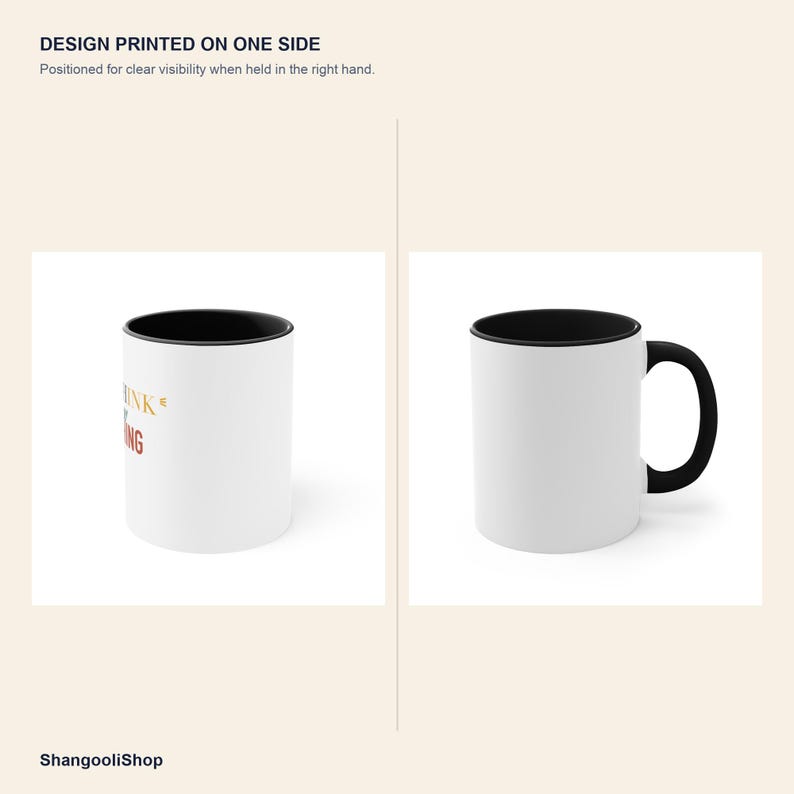 Taza con detalles en negro: Creen que lo sé todo. imagen 4