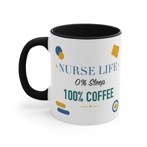 Nurse Life Coffee Mug - Funny Nurse Gift image 1