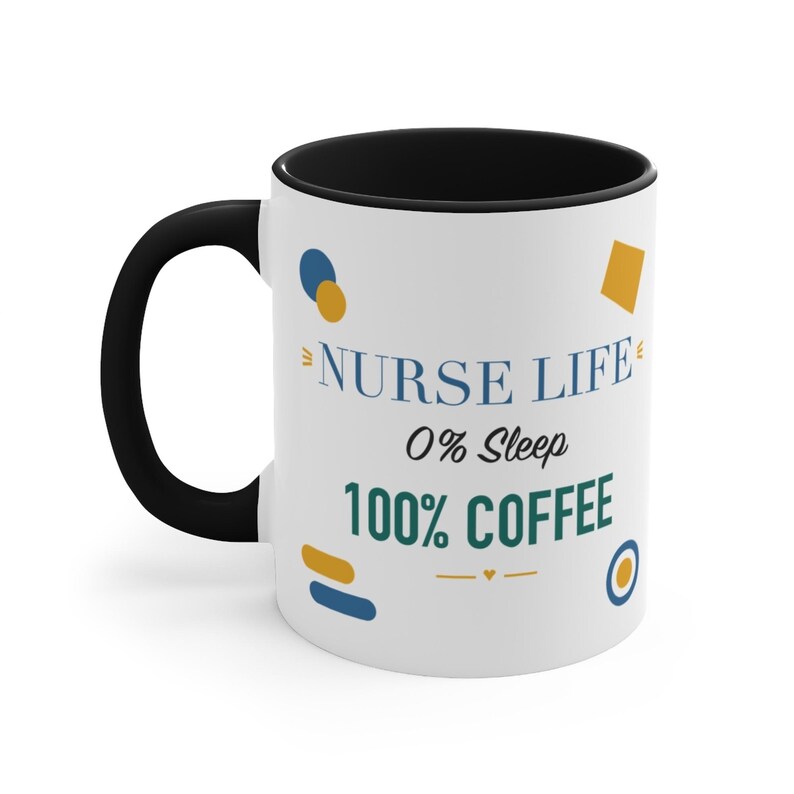 Nurse Life Coffee Mug - Funny Nurse Gift image 1