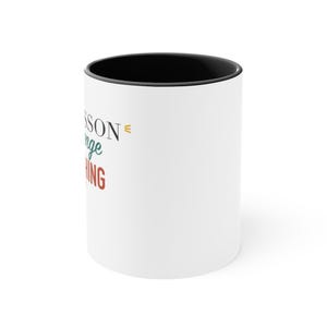 Teacher Black Accent Mug – One lesson can change everything image 2