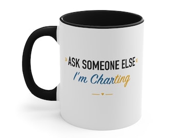Taza con detalles en negro – Pregúntale a otra persona, estoy haciendo una lista