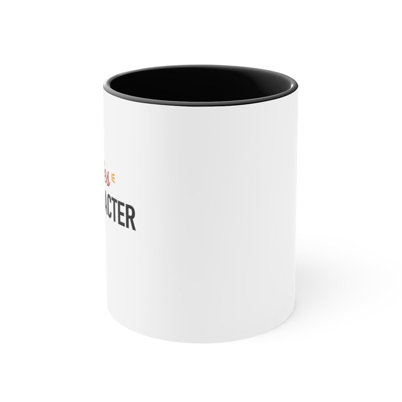 Black Accent Mug – Variables Build Character image 2