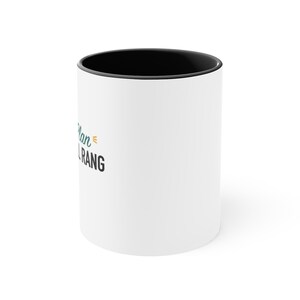 Taza con detalles en negro: Tenía un plan, pero entonces sonó el timbre. imagen 2